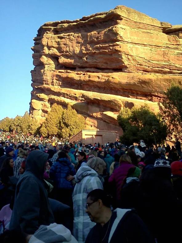 Red Rocks Easter Sunrise Service